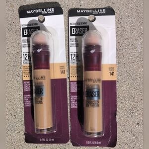 Maybelline Eraser Multi-Use Concealer in Shade 141 2 Piece Bundle